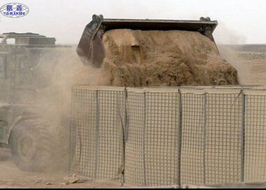 표준 부식과 일소 보호를 위한 모래에 의하여 채워지는 장벽 요새