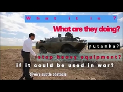 울타리 눈에 띄지 않는 장애물 울타리 보안 장벽 탱크 장벽 철망 putanka