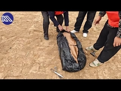 탱크 장벽 망 설치 과정