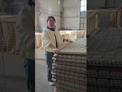 아연 도금 용접 개비온, 지오텍스타일 안감, 방어 장벽 보호 벽용 모래 충전