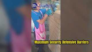 아연 도금 방어 장벽 Galfan Welded Gabion
