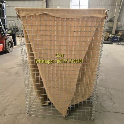 Rapidly Deployable Military Protection Defensive Bastion Barriers Welded Gabion Box