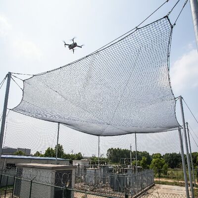 Overhead Netting Solutions | Anti-UAV Nylon Net for Perimeter Protection
