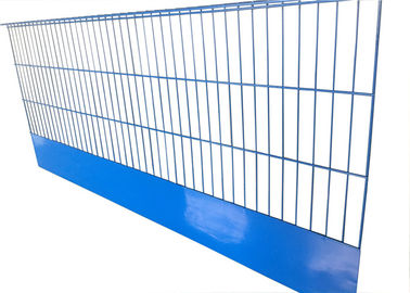 보호 Q195 낮은 탄소 철강선을 건축하는 파란 색깔 가장자리 보호 장벽