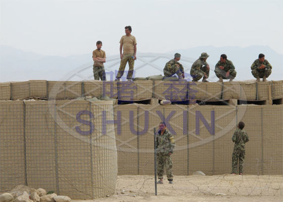 Iso Eu Ce 사격장 방어 장벽 용접된 요새 모래 벽