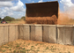 군 육군 벽 아연 - 홍수를 위한 알루미늄 코팅된 식 헤스코 장벽 요새  방어적 장벽