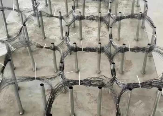 국경 방어 캡처 와이어 장벽 대전차 트랙 포장 와이어 메쉬