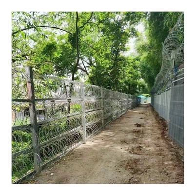 핫 디프 보안 울타리 가시선 면도 면도 장전 면도  rustproof 와이어