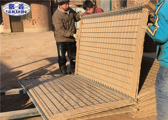 Rapid Deploy Galvanized Welded Mesh Sand Filled Barriers Gabion