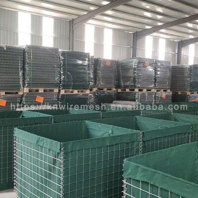 Heavy Galvanized Military Barrier Factory Price Sand Wall Flood Barrier Defensive Barriers