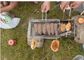 휴대용 바베큐 석쇠 철망사, 굽기 물고기를 위한 옥외 바베큐 석쇠 그물세공