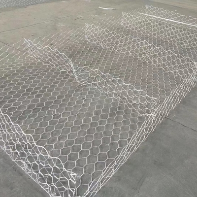 직류 전기로 자극된 2x1x1개비온 박스 Pvc는 80×100mm 메쉬 홀 275 Gsm 아연 피막을 코팅했습니다