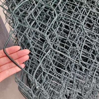 4x1x1 미터 Pvc Gabion 바구니 무거운 직류 전기를 통한 철망사