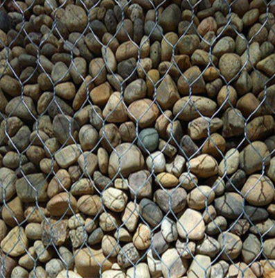 감금소를 위한 2 x 1 x 1m 6각형 Gabion 바구니 철 철망사