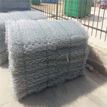 토양 유지 PVC 코팅 가비온 바구니 망 크기 80mm X 100mm 1.5x1x1m