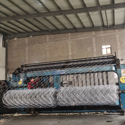 1mx1mx3m 가비온 박스 가블로화 된 Pvc 코팅