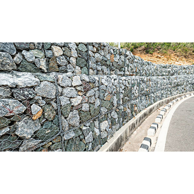 100mmx120mm 철망 3d 가비온 박스 돌 정원 핫 디프 가비온 젤