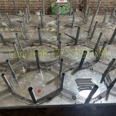 보이지 않는 드론 네트워크 울타리 철 철 장애물