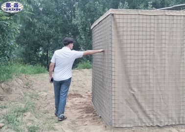 용접 Gabion 장벽 무거운 뜨거운 담궈진 직류 전기를 통한 특징 ISO 증명서