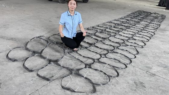 Lightweight and Compact Woven Invisible Wire Net for Easy Deployment in Various Locations