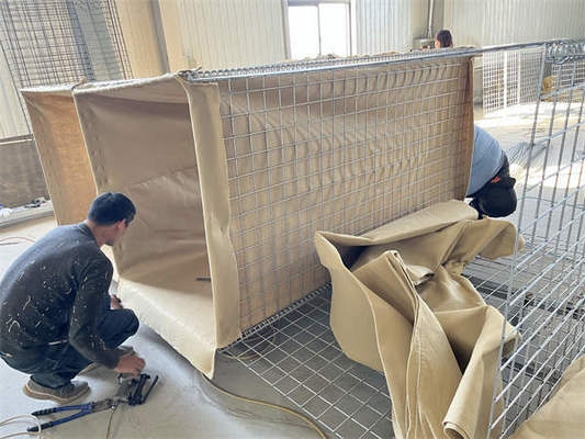 젤리화 모래 벽 용접 방어 장벽 폭발 방지 케이지 홍수 방어 가비온 폭발 벽 지오텍스틸 요새 장벽