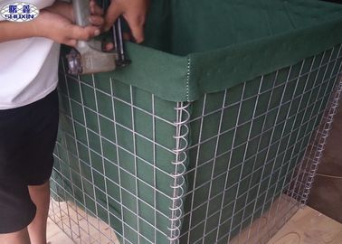 뜨거운 담궈진 직류 전기를 통한 군 Gabion 상자 hesco 장벽, 철망사 옹벽