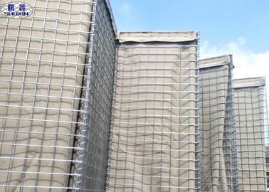 오만 육군 환경 친화적인을 위한 군 Gabion 상자 벽 HESCO 방어적인 장벽