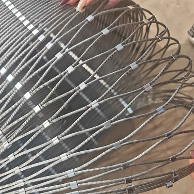 방어성 스테인레스 스틸 로프  Mesh 안티 드론  네트 Antirust 치료