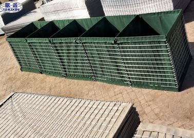 직류 전기를 통한 군 장벽은 방어적인 벽 Geotextile 직물 성분을 사용했습니다