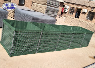 야영지 요새 4.0mm 직경을 위한 Gabion 군 방어적인 장벽