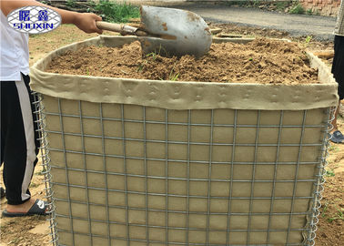 SX 11는 Gabion 장벽 벽 Morden에 의하여 조립된 안전 SASO 증명서를 용접했습니다