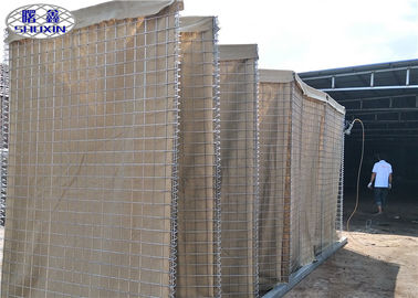 군 HESCO 방어적인 장벽 SX - Gabion 상자가 10에 의하여/직류 전기를 통했습니다
