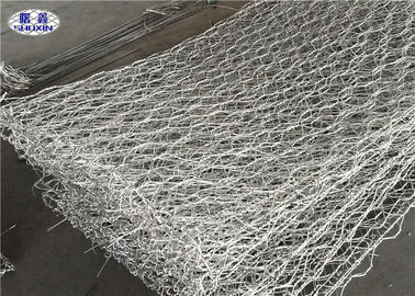 하상 보호 6각형 직물을 위한 두 배 강선전도 Gabion 벽 감금소
