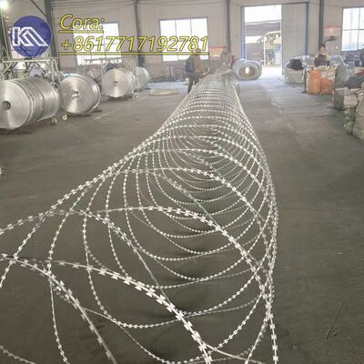 중국 공장 콘서티나 면도날 철조망, 국가 국경 방어 울타리에 사용