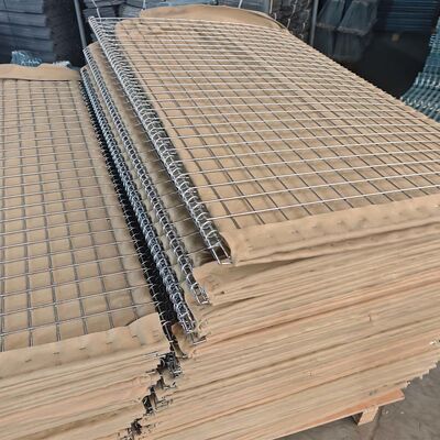 무거운 아연 도금 방어 장벽 요새 폭발 방지 모래 벽