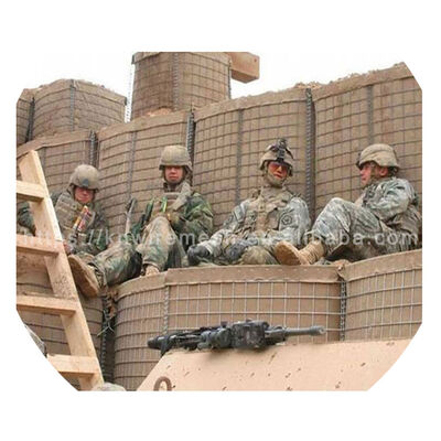 젤리화 밀3 모래 벽 장벽 폭염을 위한 폭발 벽 밀6 가비온 용접 방어 장벽