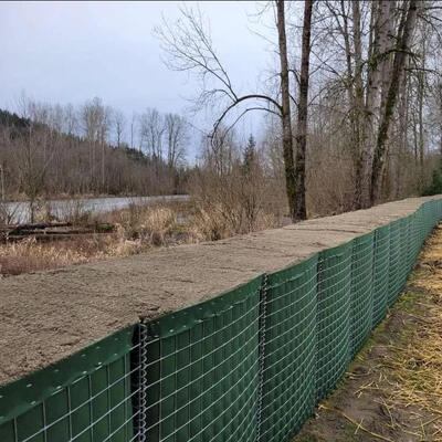 5mm MIL7 중장비 열연 아연 도금 군사 방어 보루 장벽