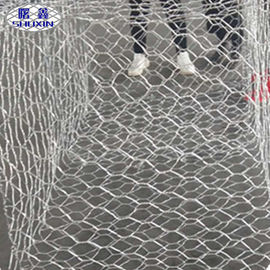 정밀도 Gabion 벽 채워지는 바위를 가진 감금소에 의하여 길쌈되는 직류 전기를 통한 Gabion 바구니 크기