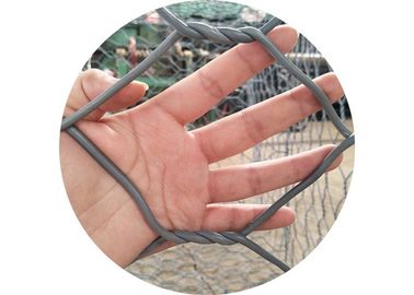 직물 유형 Gabion 직류 전기를 통한 그물세공, 직류 전기를 통한 6각형 철망사 Gabions