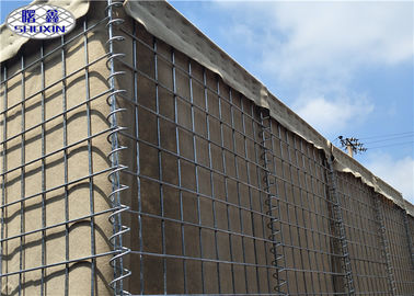 높은 내구 Geotextile를 가진 군 장벽 Gabion 돌 담