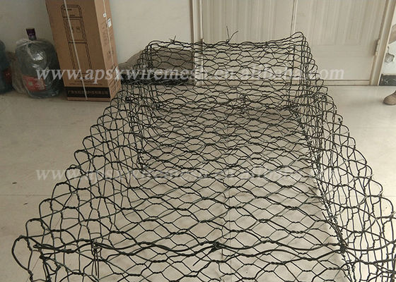 Gabion 바구니를 채우는 무겁게 직류 전기를 통한 강둑 보호